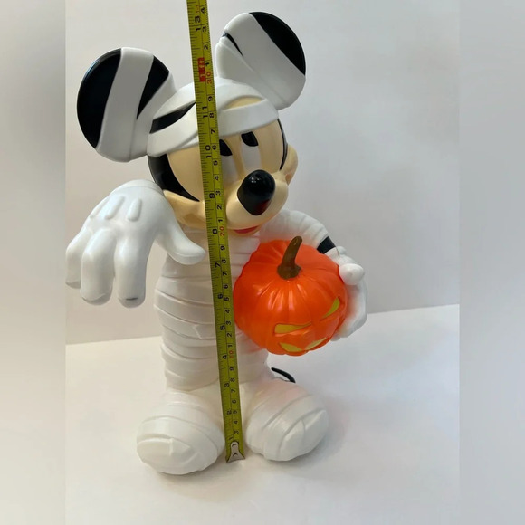 Disney Parks Mummy Mickey Halloween Jack o lantern Popcorn bucket - Picture 12 of 13